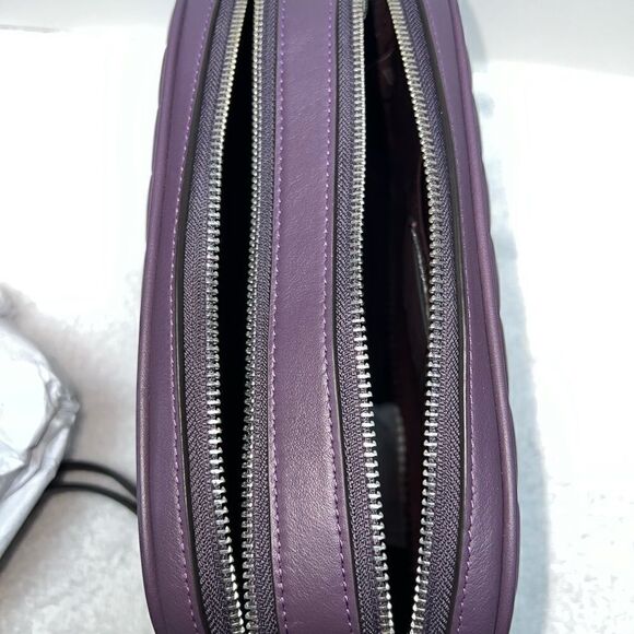 🔥🎁NEW! Coach JES Crossbody Puffy Line Quilt Msrp:$428.00 - Picture 7 of 9